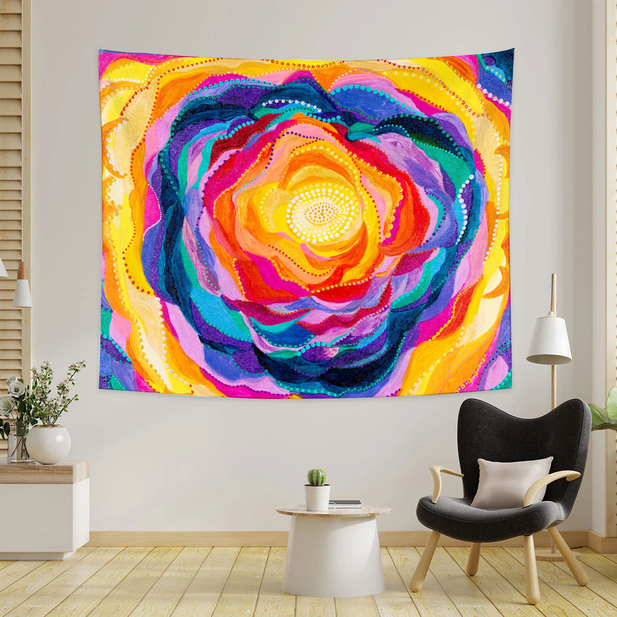 Colorful Rose Tapestry_1_2.1