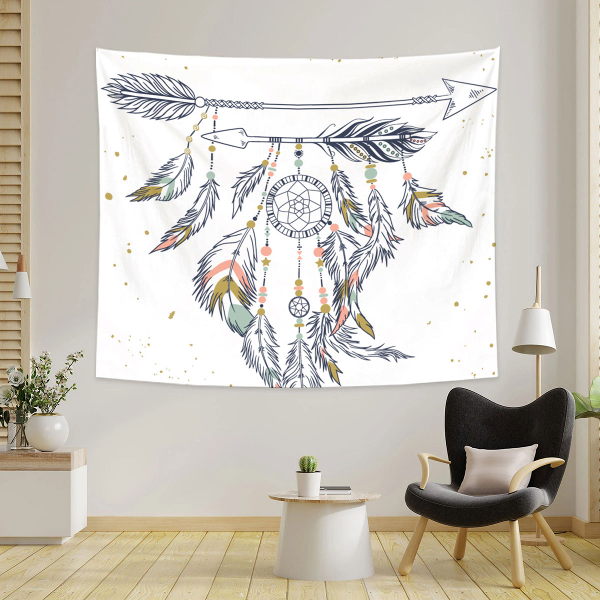 Dreamcatcher Native American Tapestry_1_2.1
