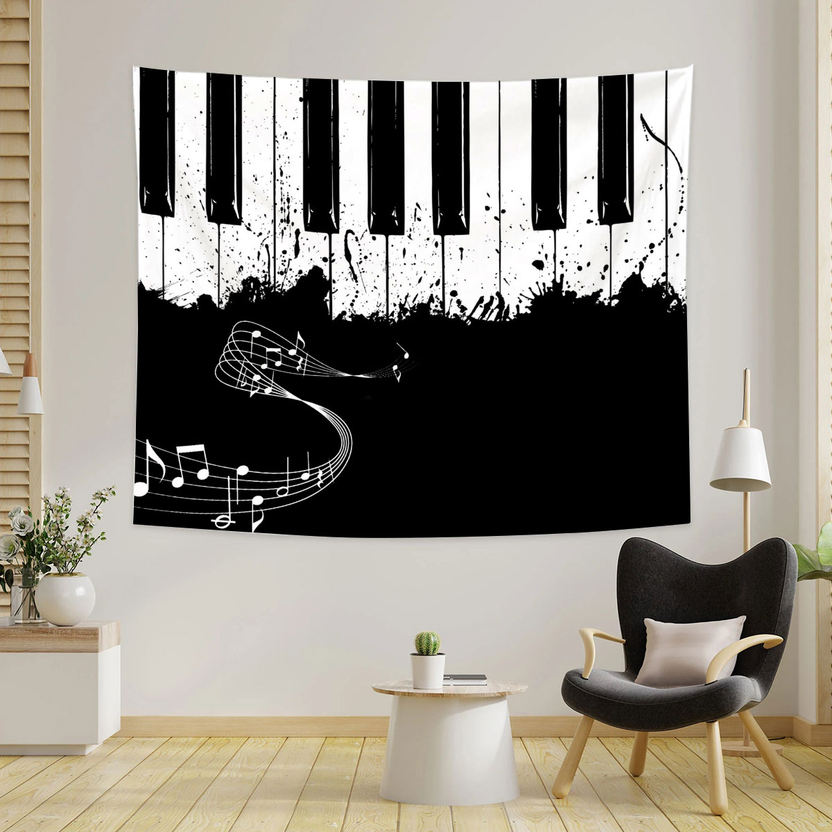 Erosebridal Piano Keys Tapestry_1_2.1