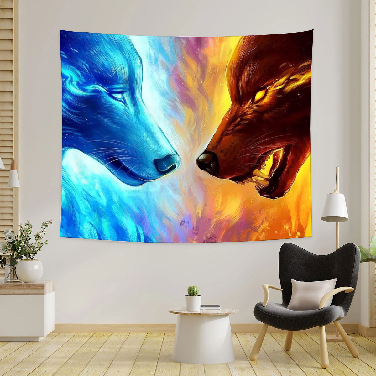 Fire Ice Wolf Tapestry_1_2.1