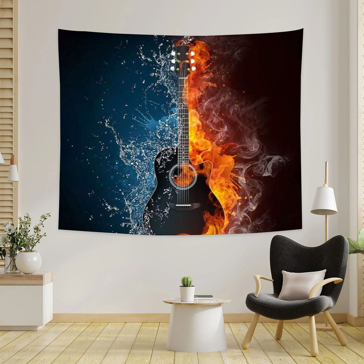 Fire _ Water Guitar Tapestry_1_2.1