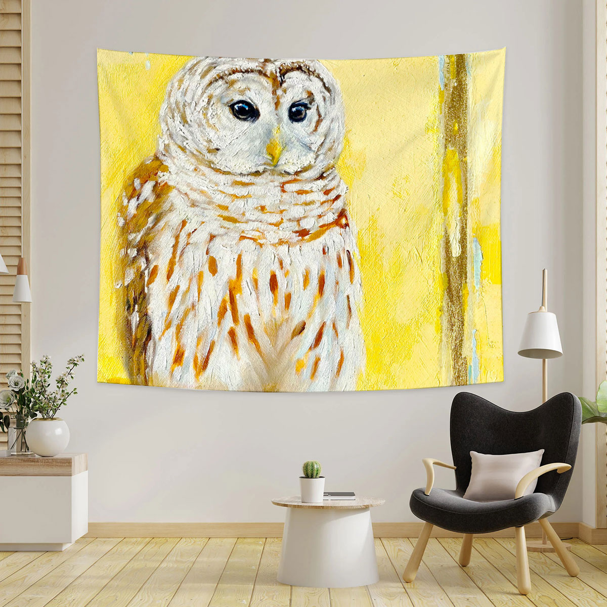 Yellow Owl Tapestry_1_2.1