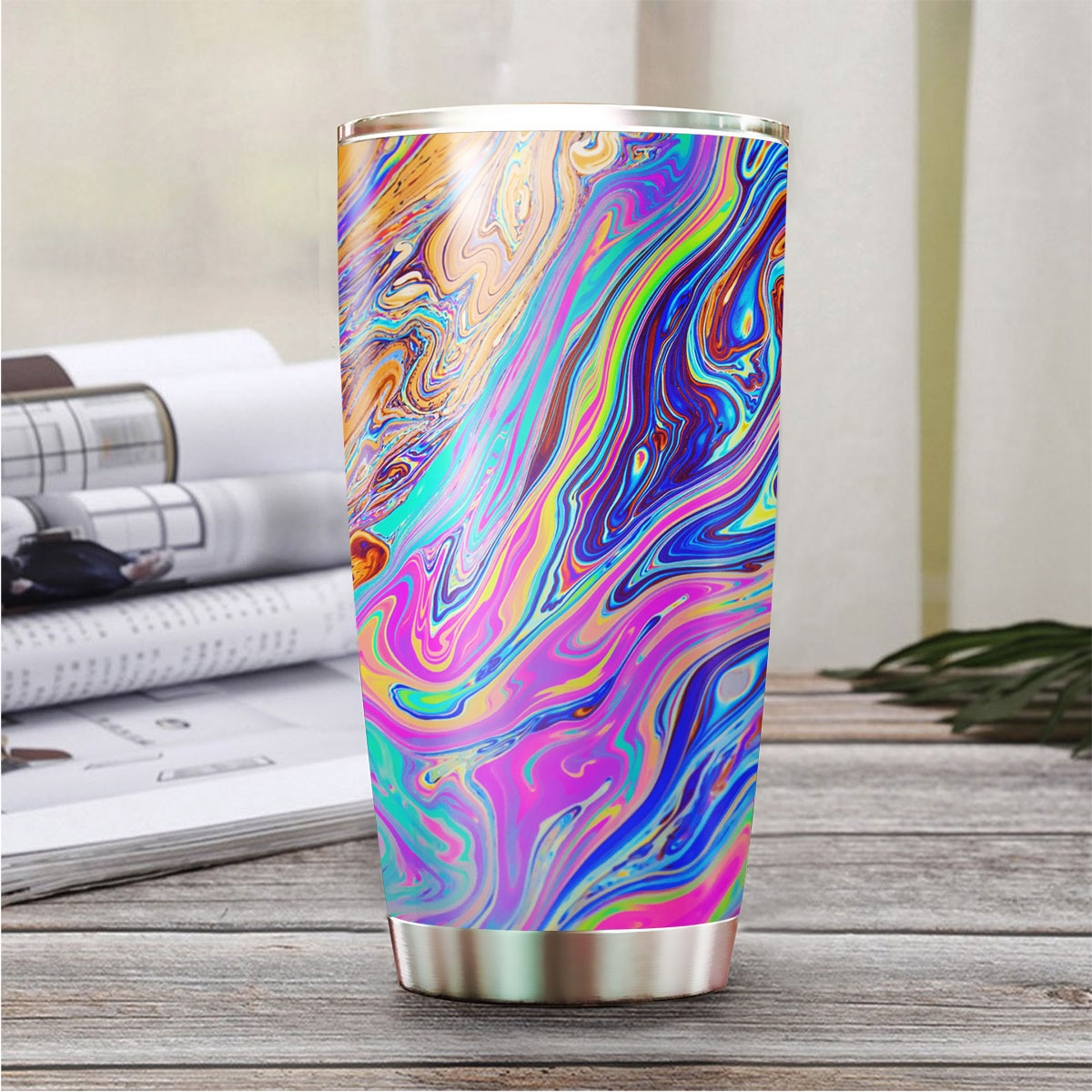Colorful Psychedelic Tumbler_1_2.1
