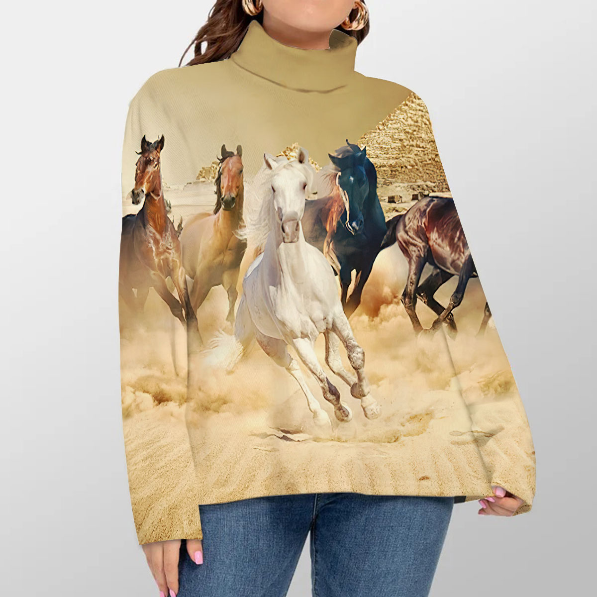 Desert Horse Turtleneck Sweater_1_2.1