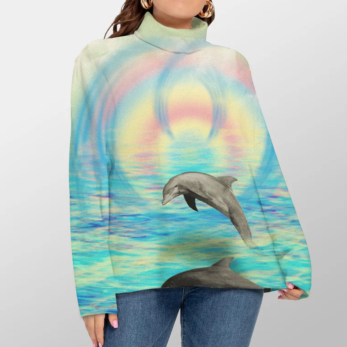 Dolphin Rising Turtleneck Sweater_1_2.1