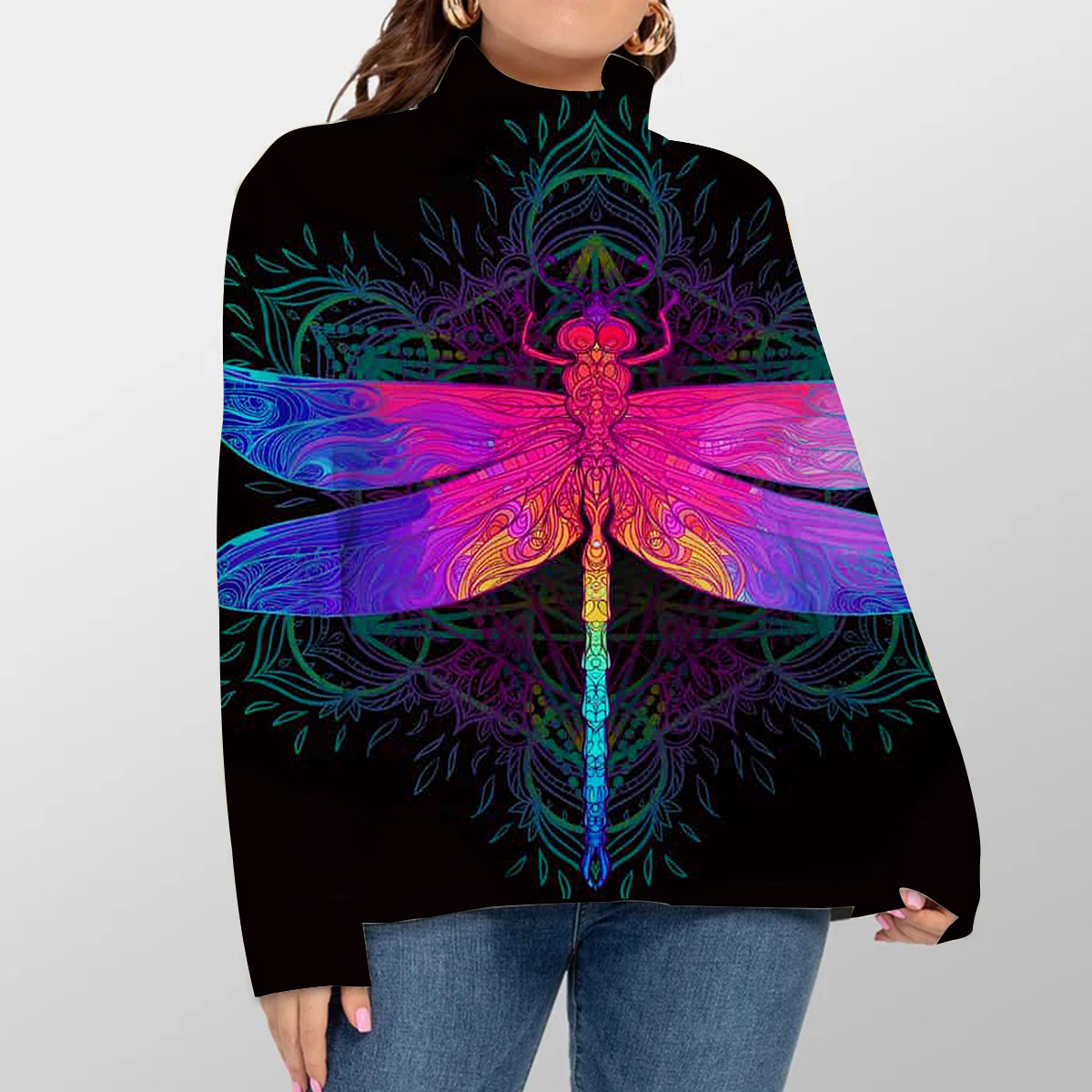 Dragonfly Turtleneck Sweater_1_2.1