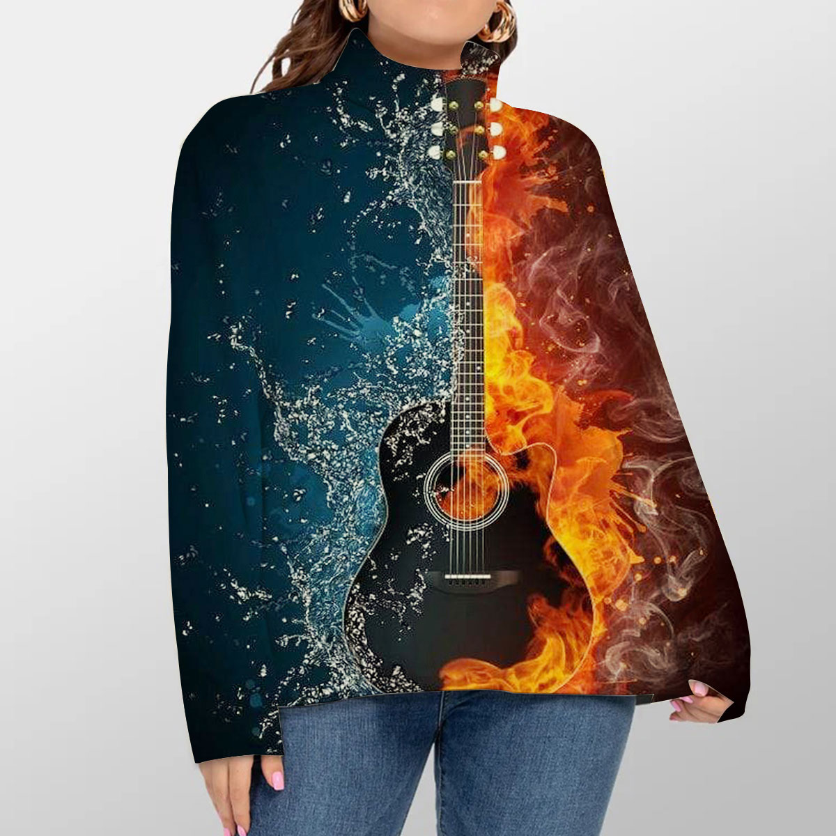 Fire _ Water Guitar Turtleneck Sweater_1_2.1