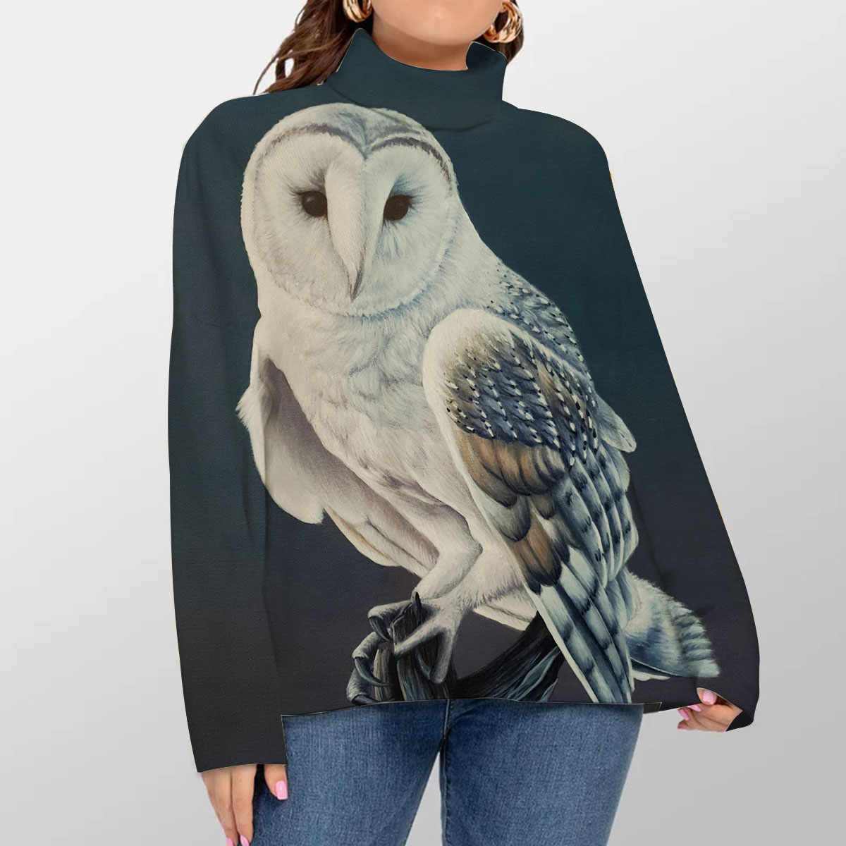 White Owl Turtleneck Sweater_1_2.1