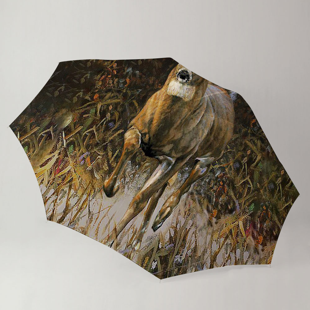 Deer Hunting In The Forest Umbrella_1_2.1