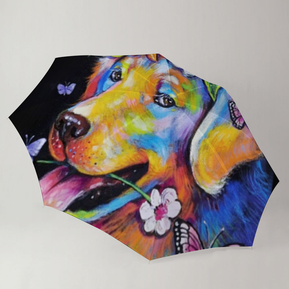 Floral Dog Umbrella_1_2.1