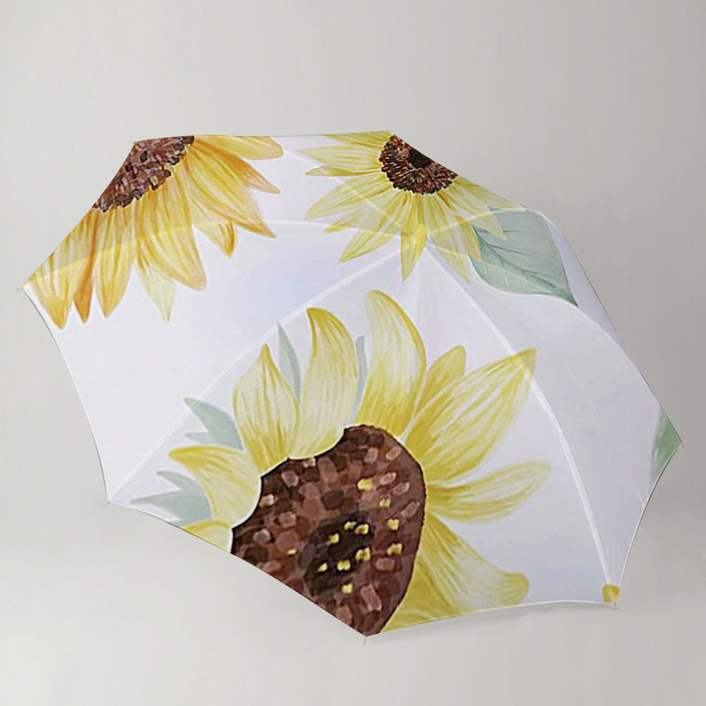 White Sunflower Umbrella_1_2.1