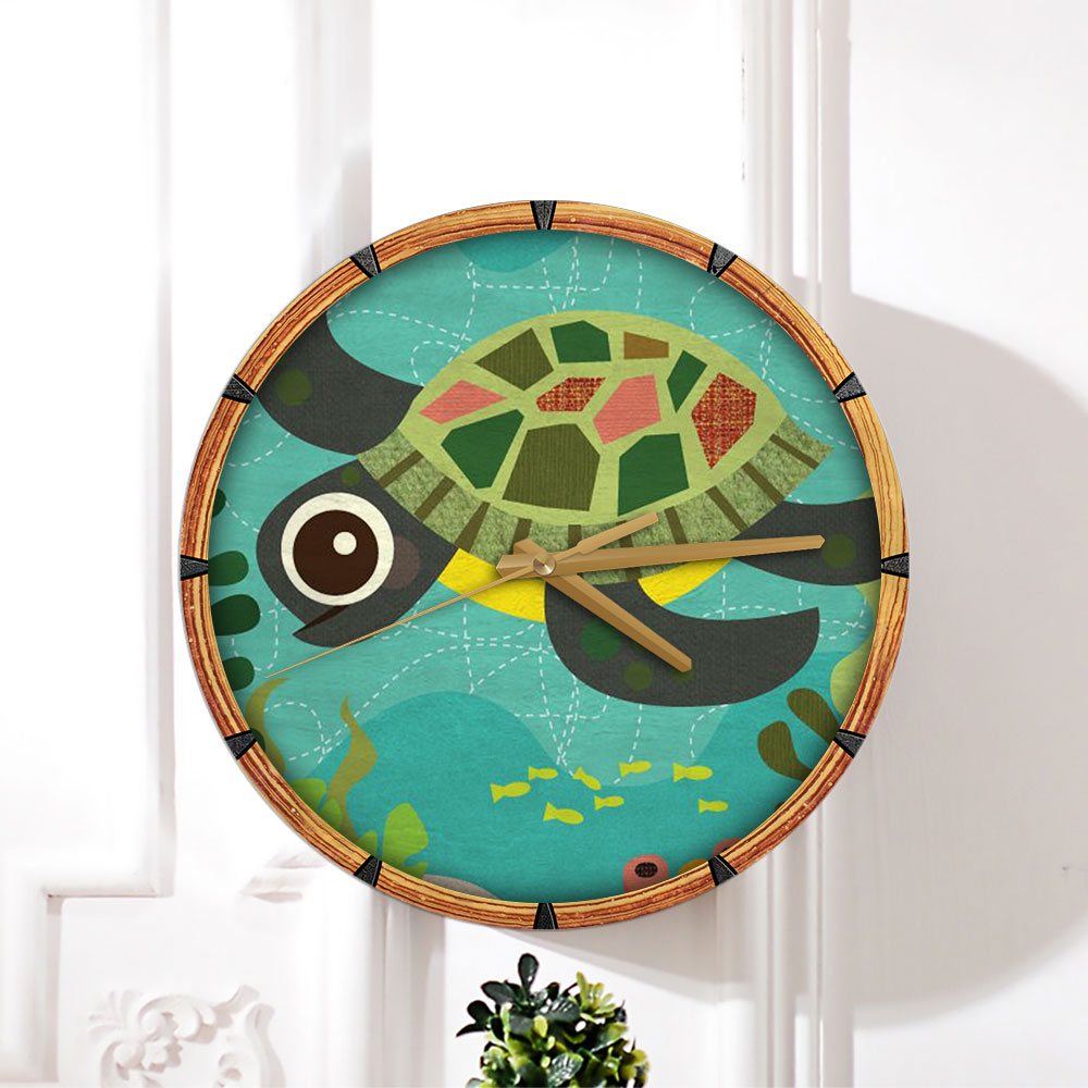 Cute Turtle Wall Clock_1_2.1