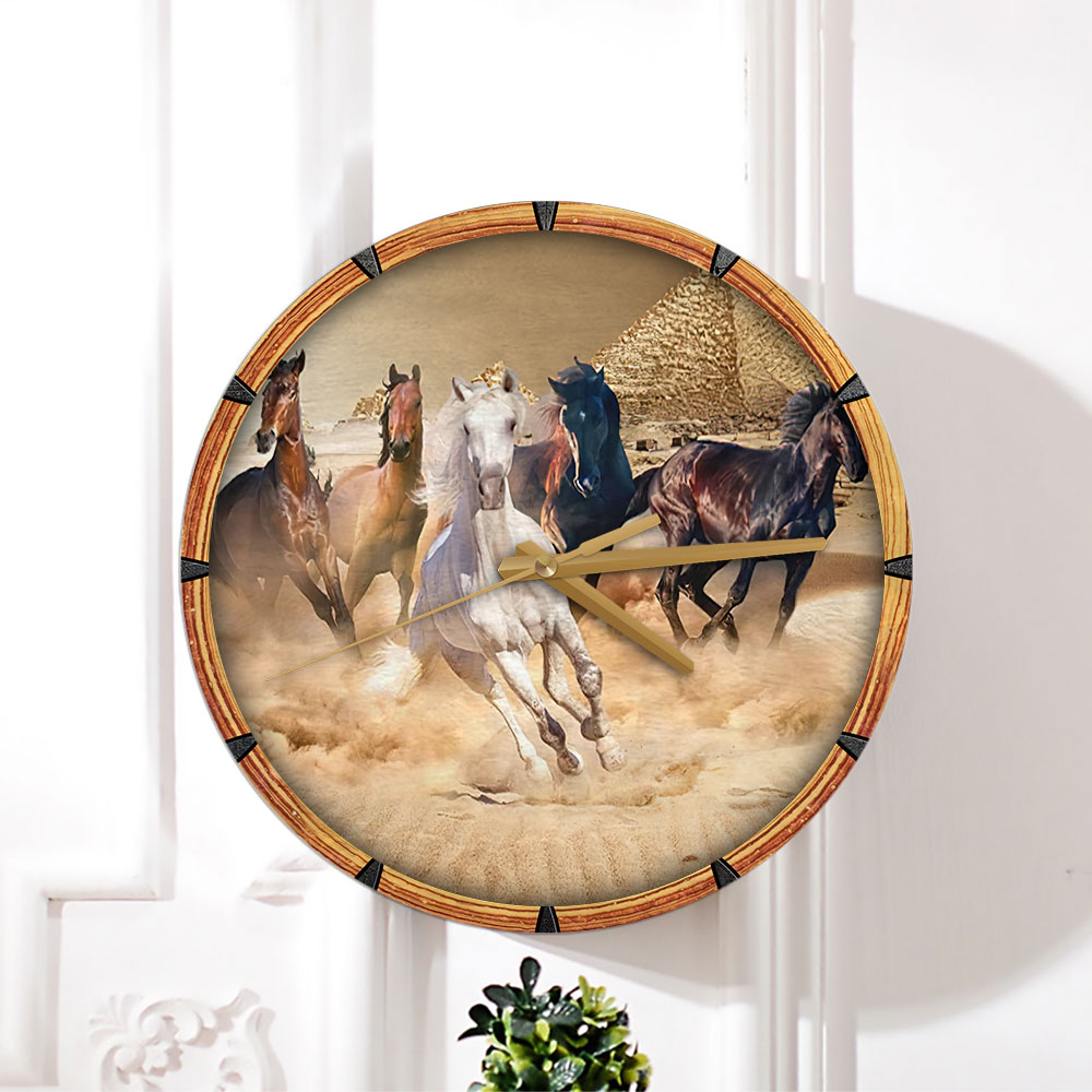 Desert Horse Wall Clock_1_2.1