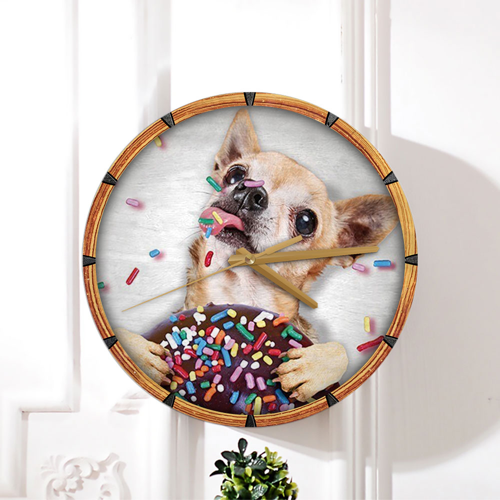 Donut Dog Wall Clock_1_2.1