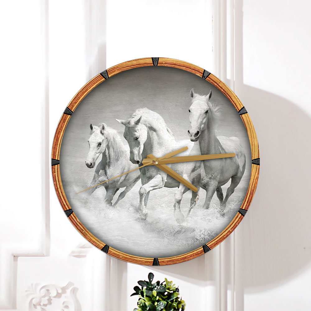 White Horse Wall Clock_1_2.1
