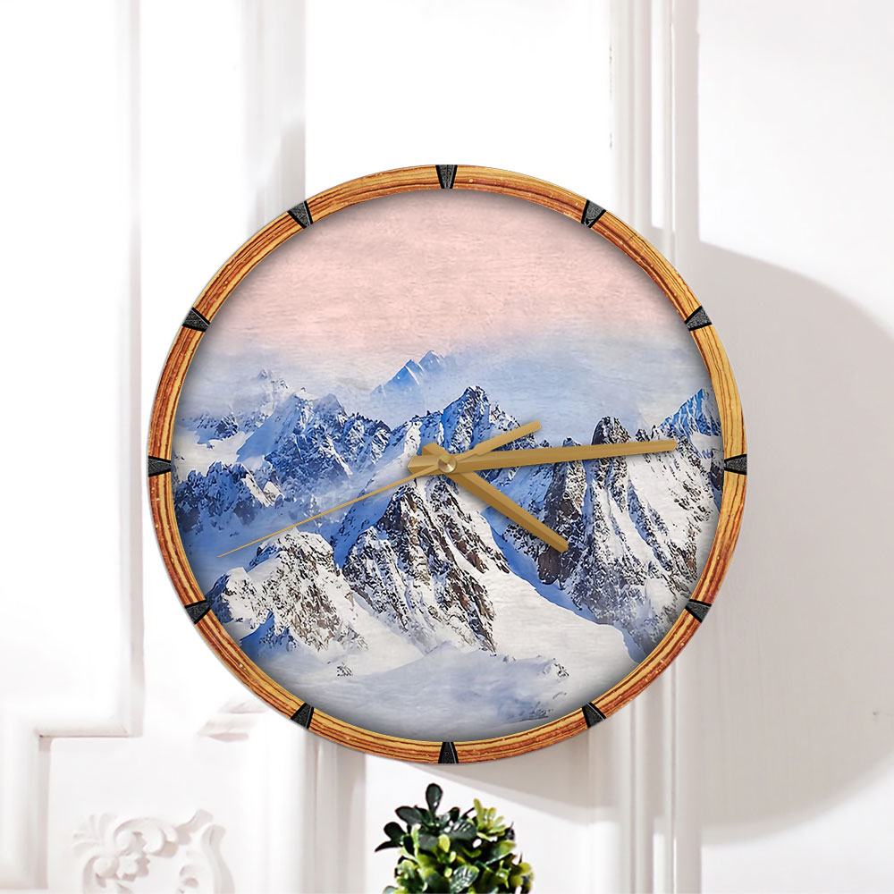 Winter Forest Wall Clock_1_2.1