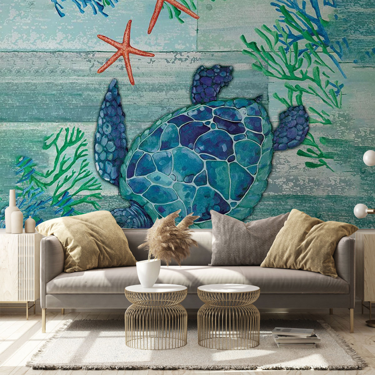 Cool Turtle Wall Mural_1_2.1