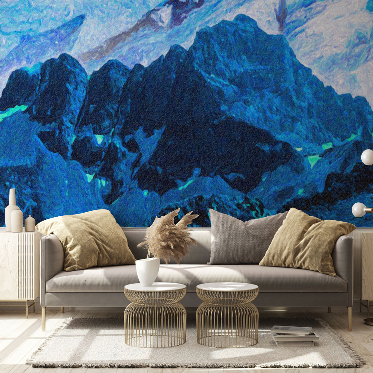 Cool Winer Abstract Wall Mural_1_2.1