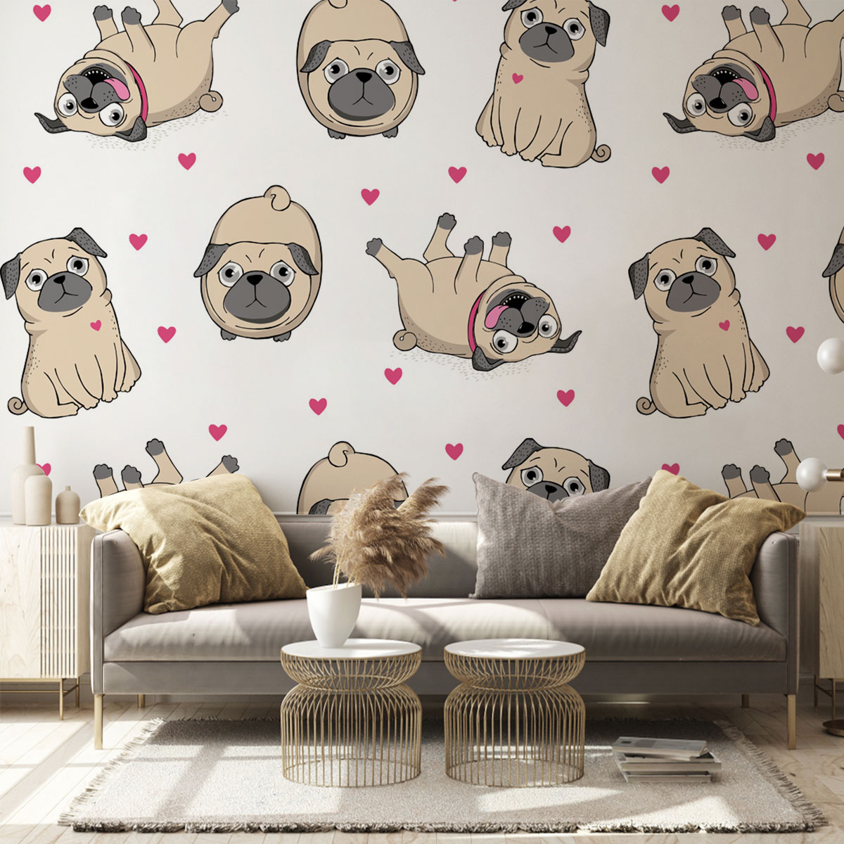 Cute Dog Wall Mural_1_2.1