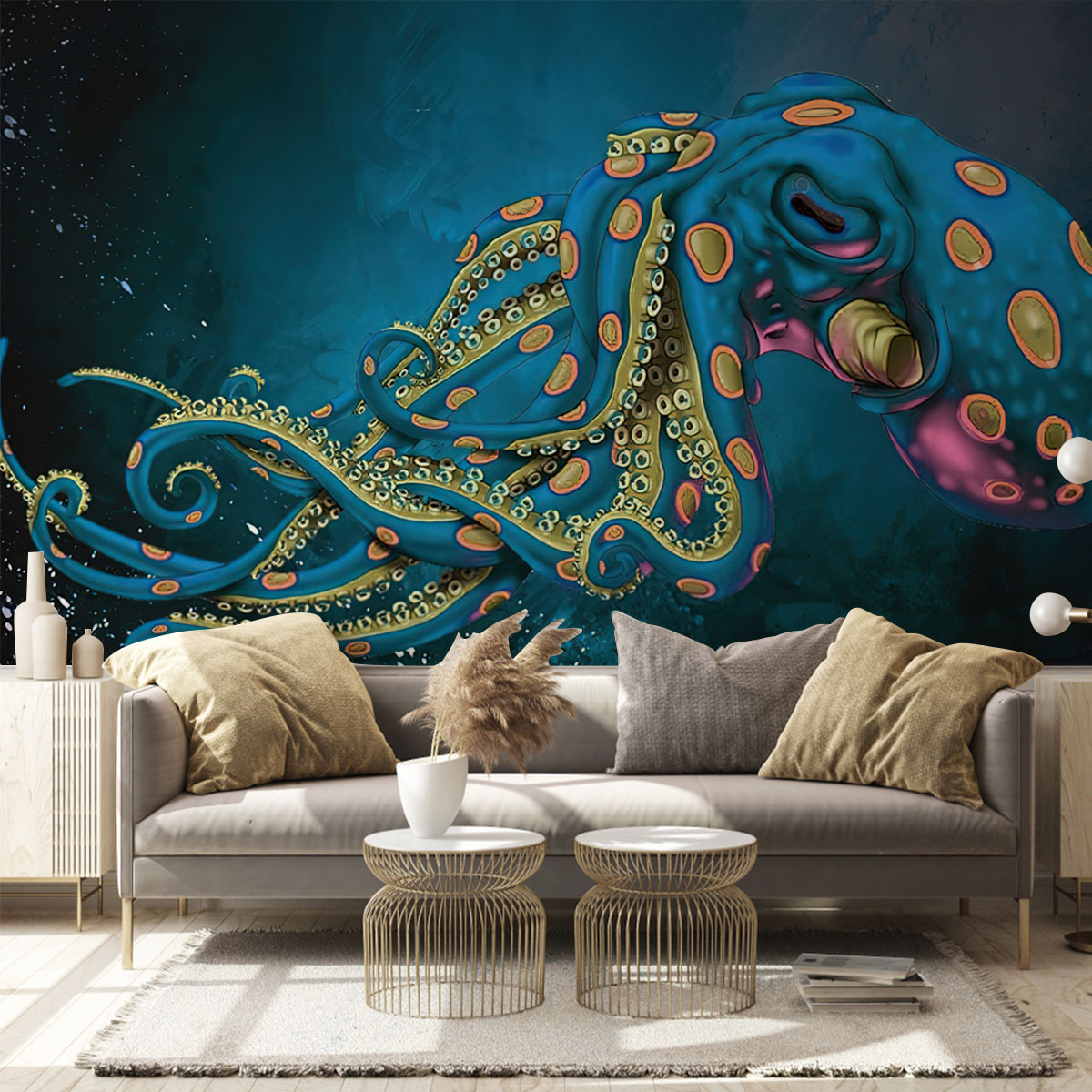 Water Octopus Wall Mural_1_2.1
