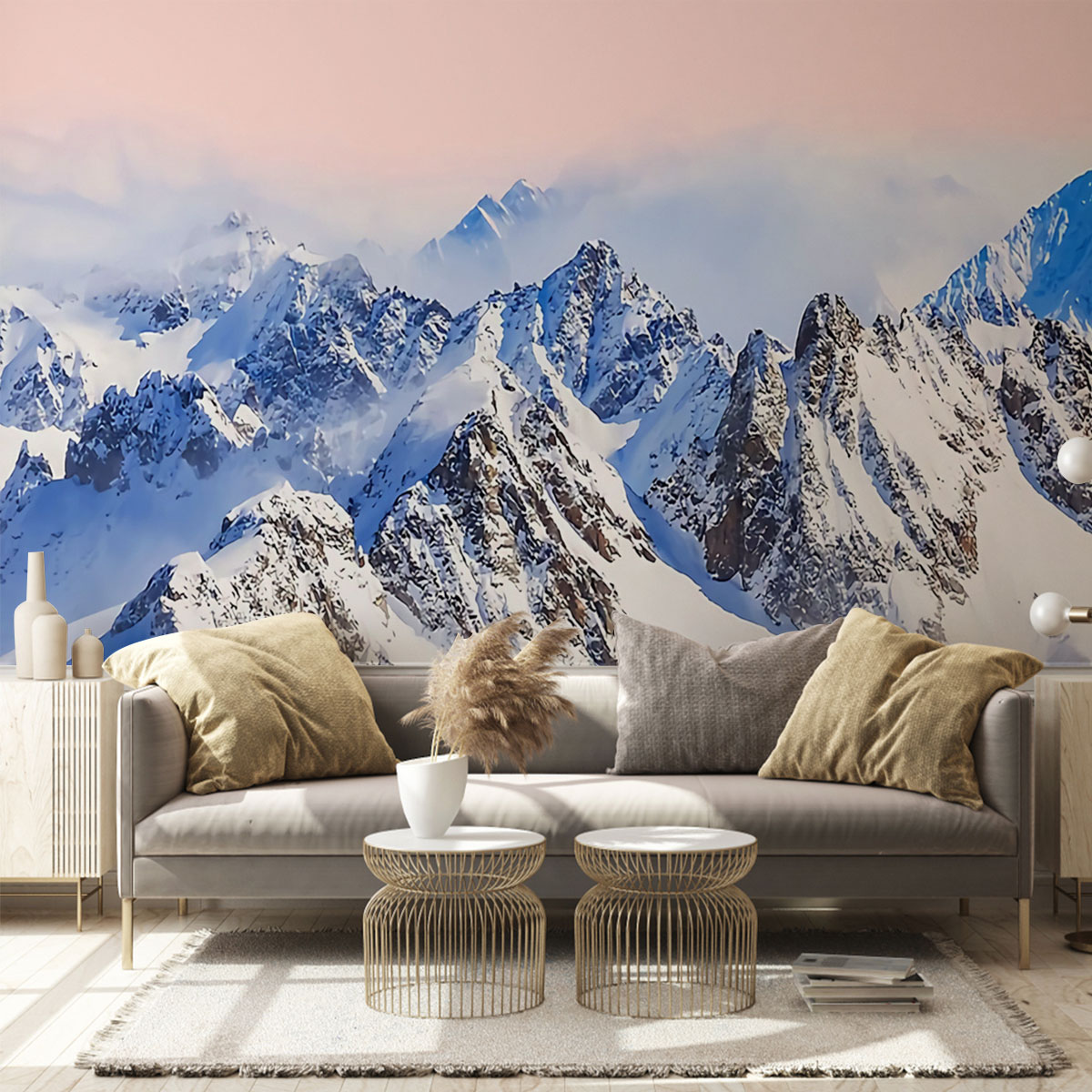 Winter Forest Wall Mural_1_2.1