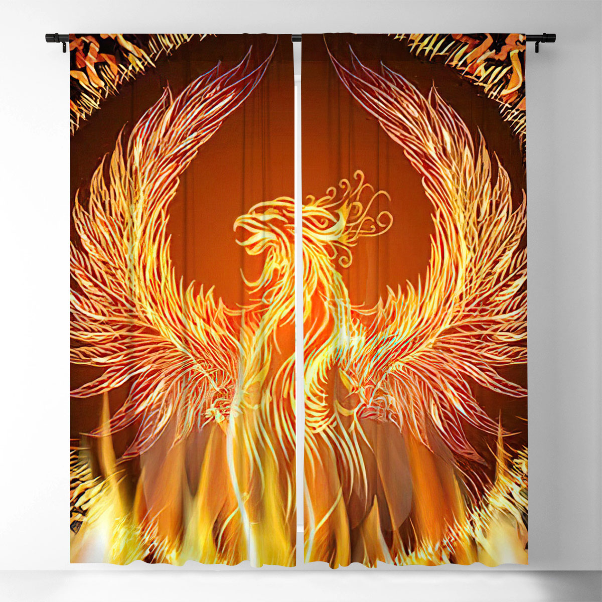 Fire Phoenix Window Curtain_1_2.1
