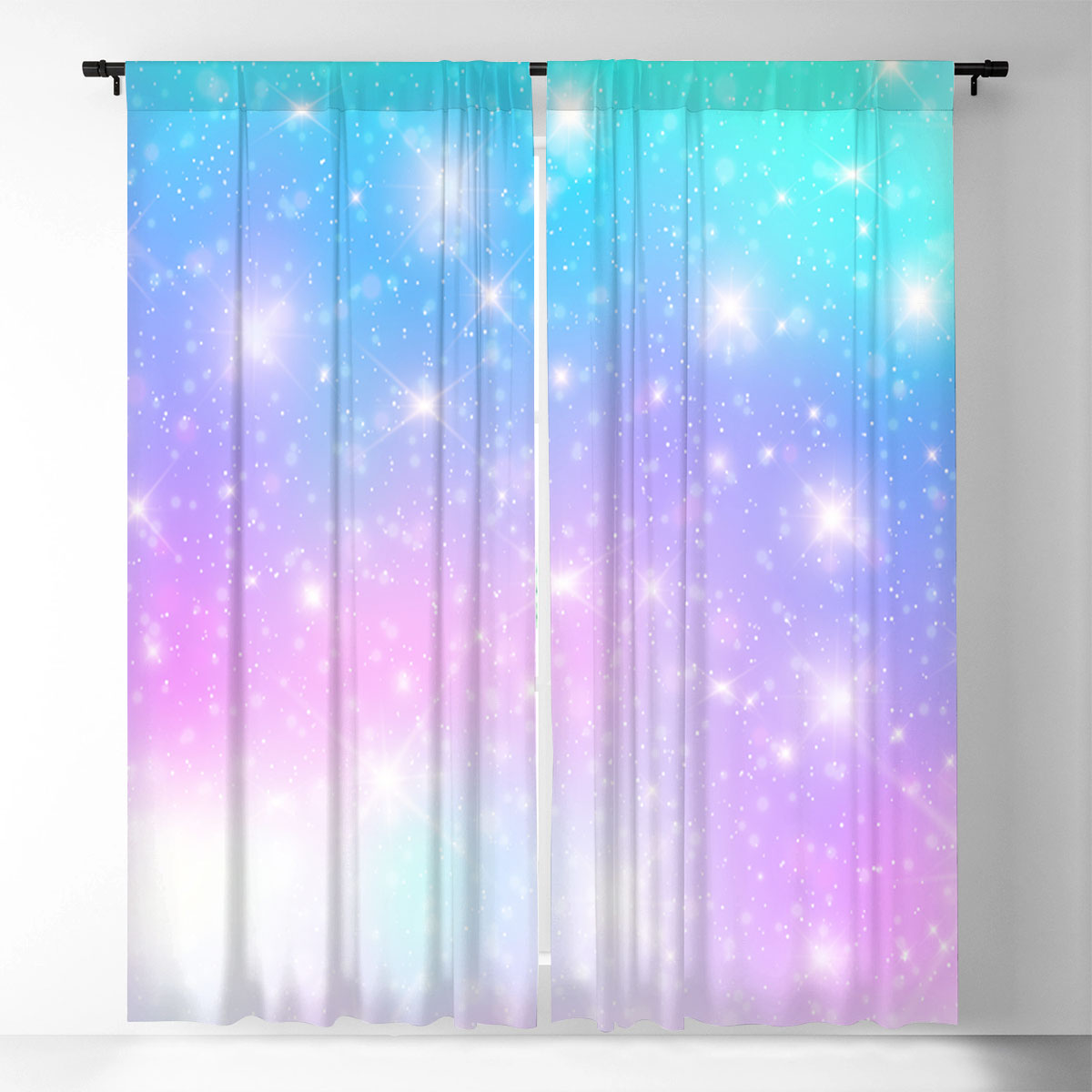 Pinky Galaxy Window Curtain_1_2.1