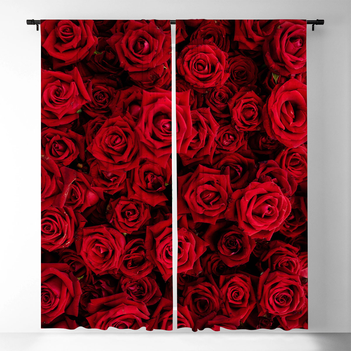 Plenty Of Rose Window Curtain_1_2.1