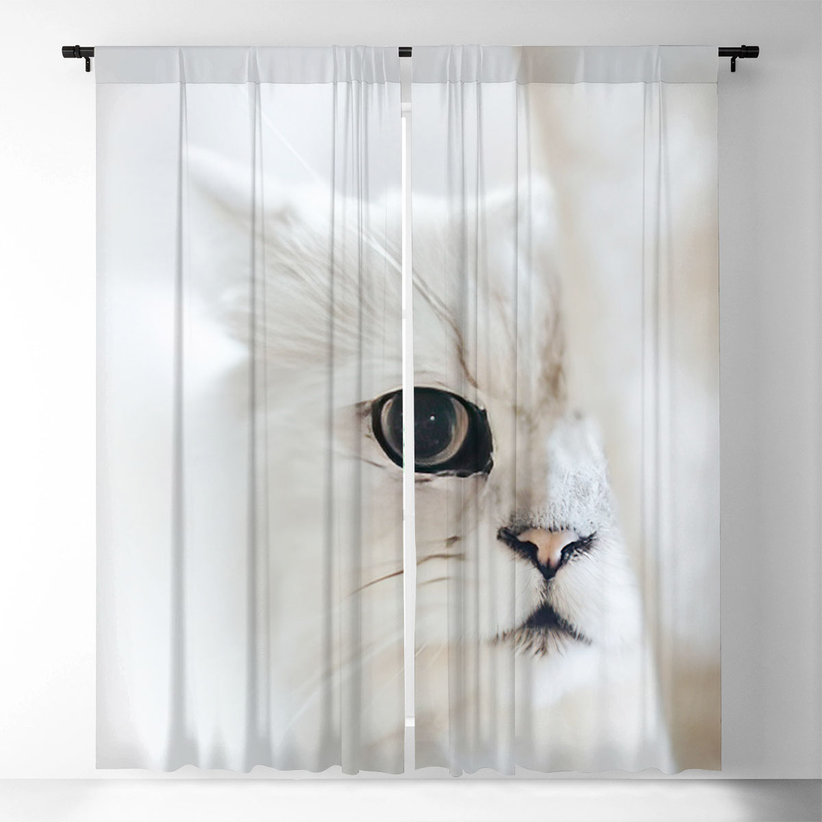 White Cat Window Curtain_1_2.1