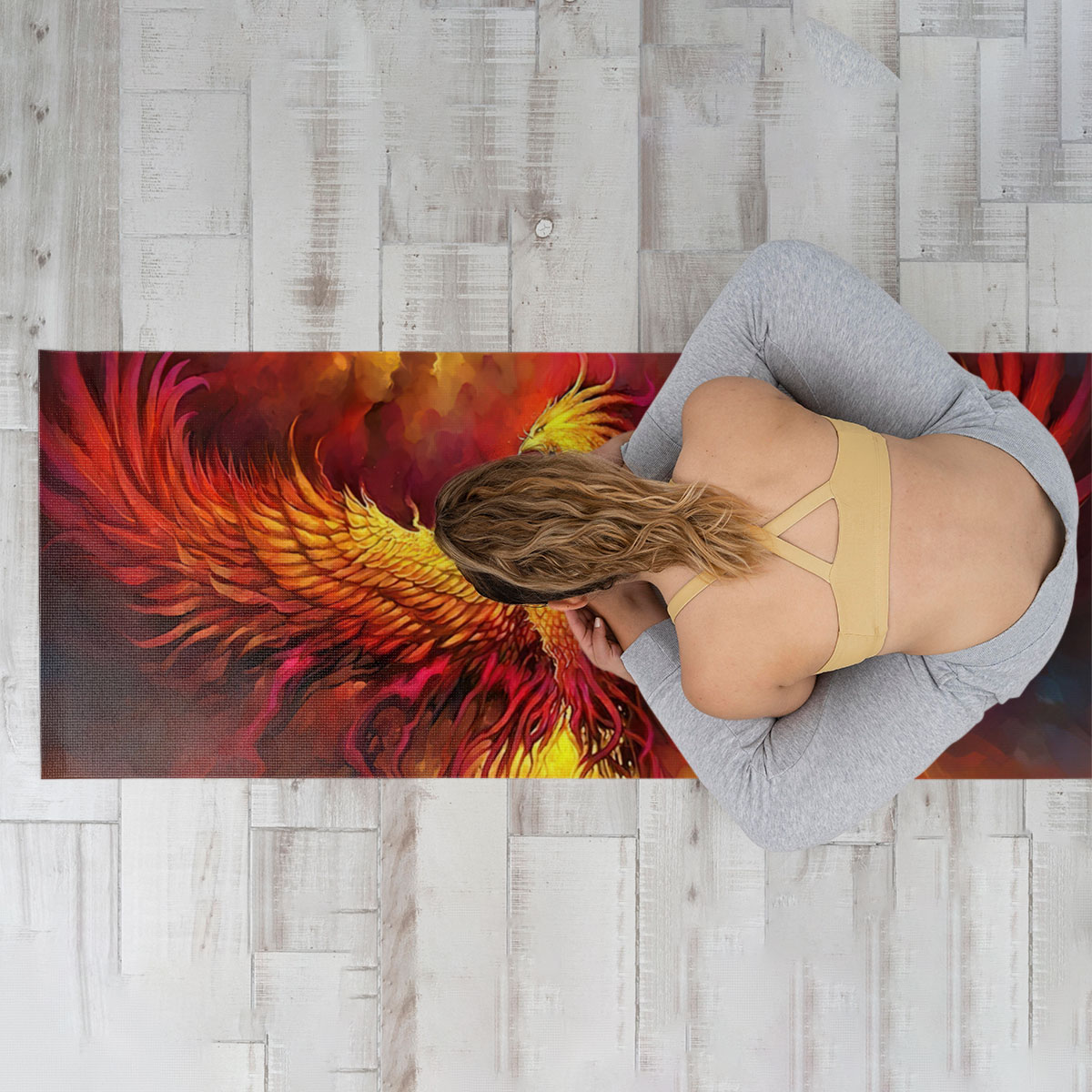 Fantasy Phoenix Yoga Mat_1_2.1
