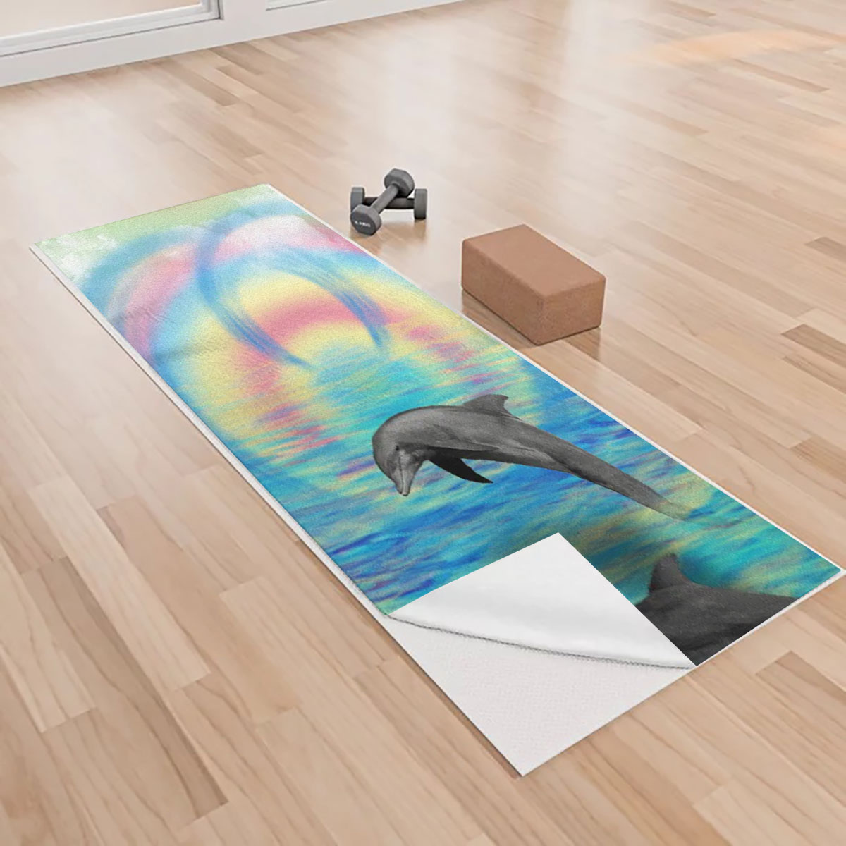 Dolphin Rising Yoga Towels_1_2.1