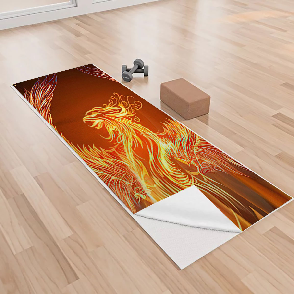 Fire Phoenix Yoga Towels_1_2.1