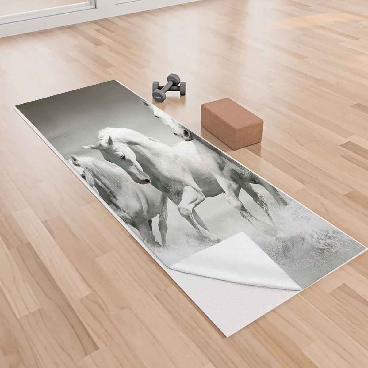 White Horse Yoga Towels_1_2.1
