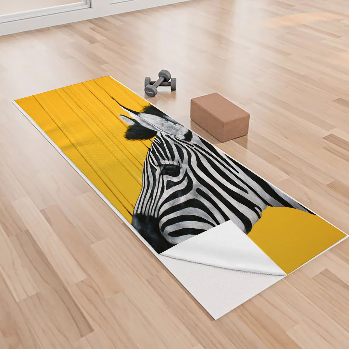 Zebra Abstract Yoga Towels_1_2.1