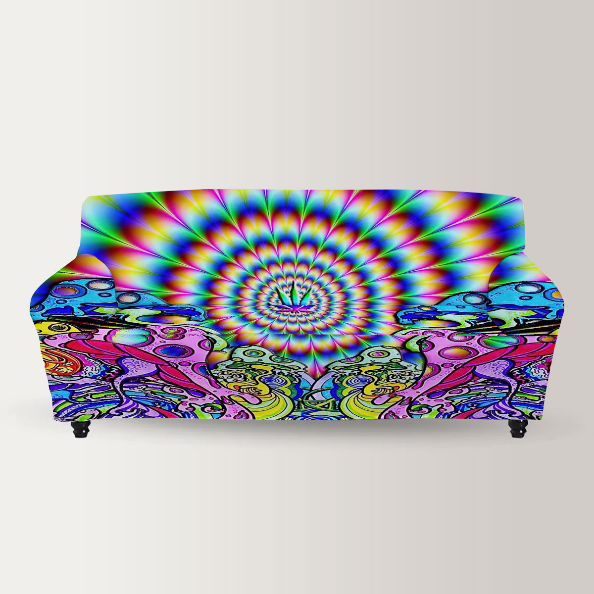 Psychedelic Sofa Cover