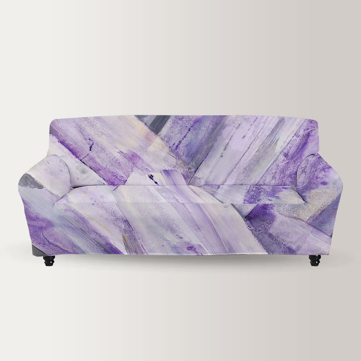 Purple Glacier Sofa Cover