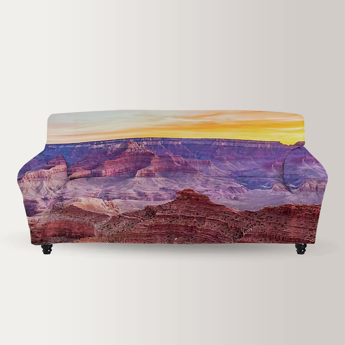 Sunrise Sky at Grand Canyon Sofa Cover
