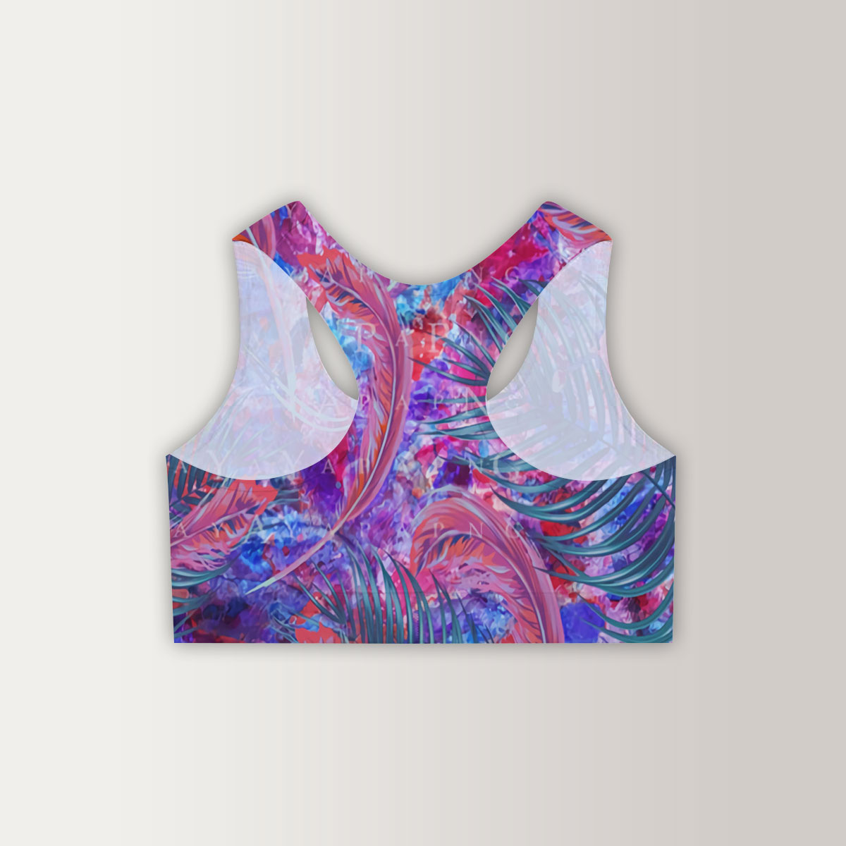 Psychedelic Orchid Women Sports Bra