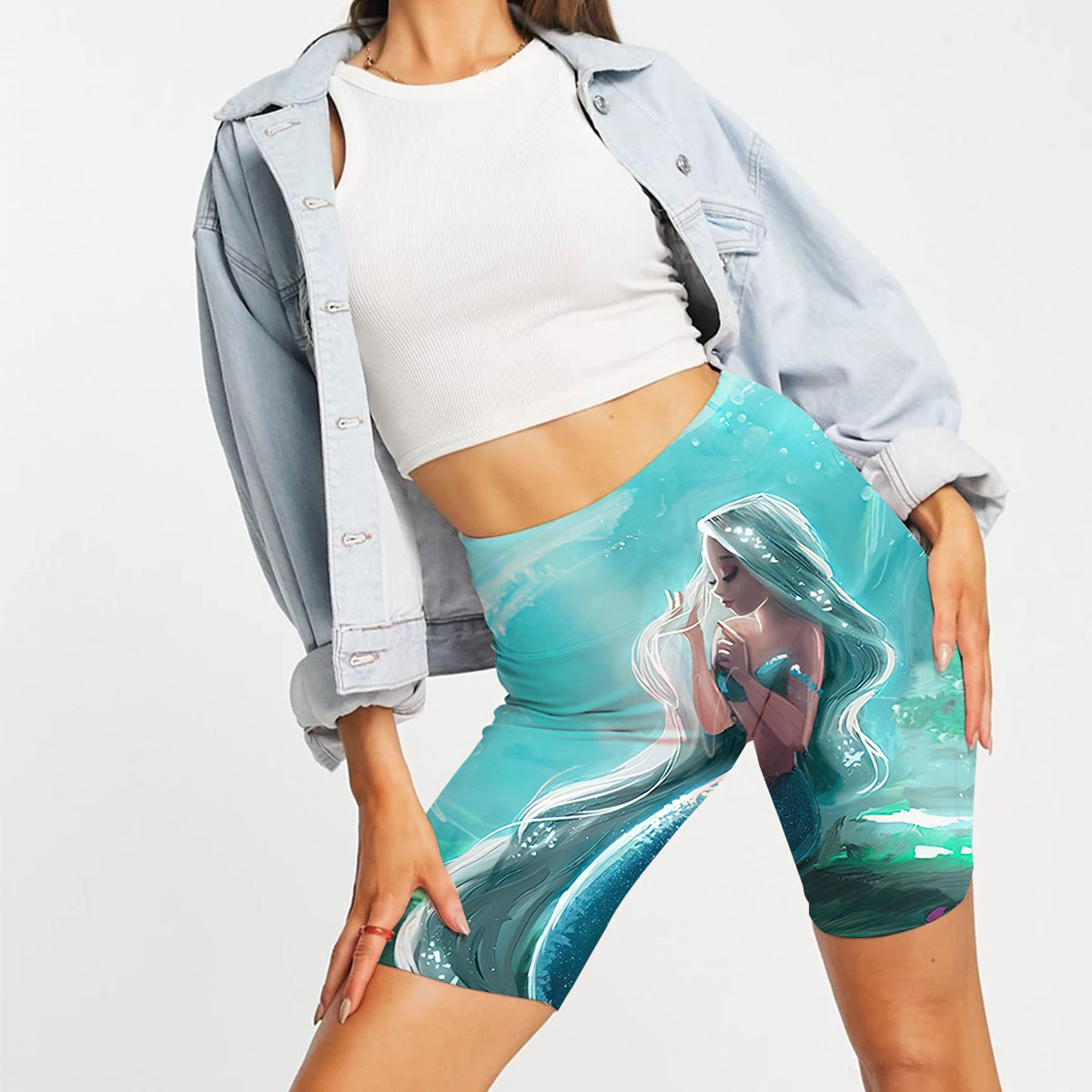 Beautiful Mermaid Casual Shorts