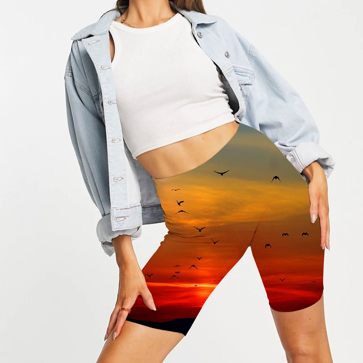 Beautiful Sunrise Casual Shorts
