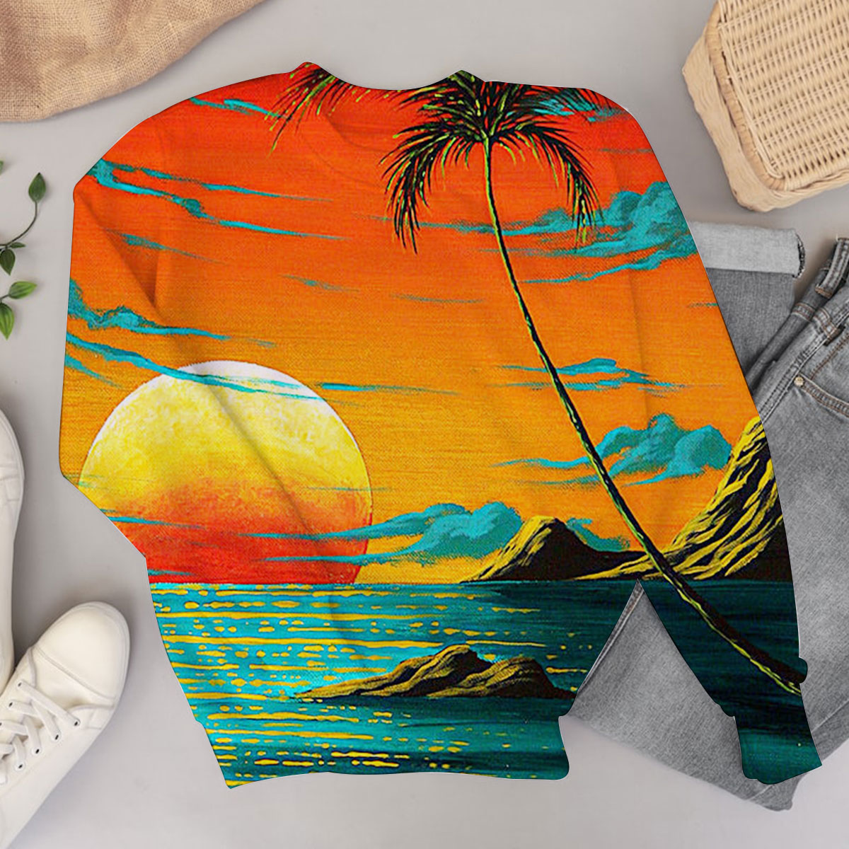 Beach Sunset Sweater