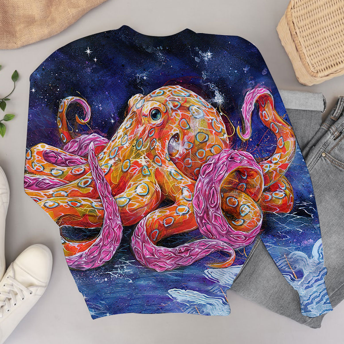 Beautiful Octopus Sweater