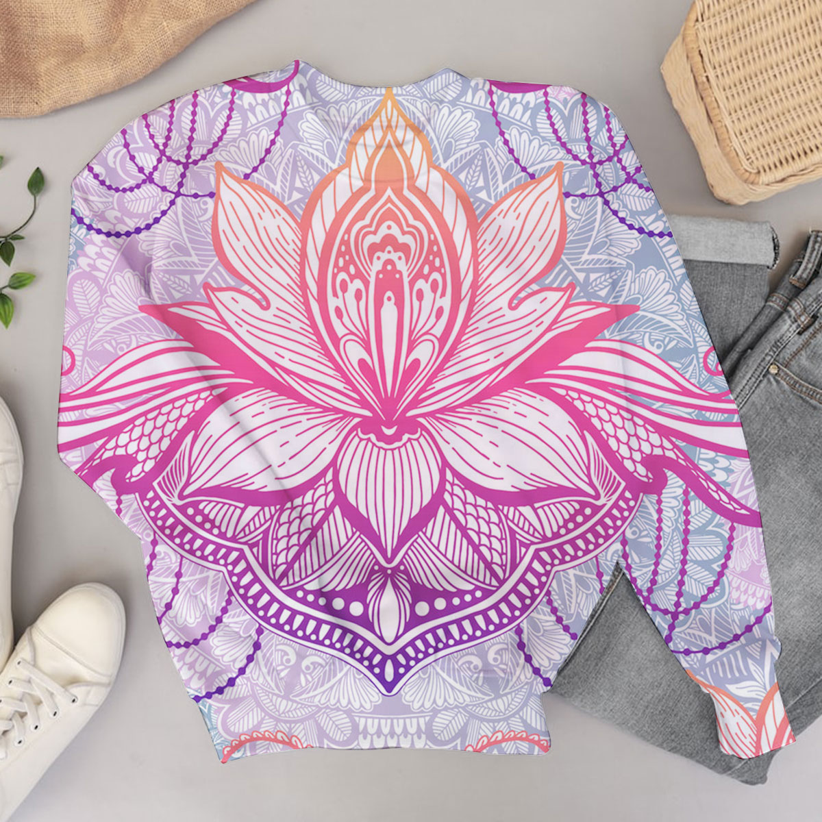 Bohemian Lotus Sweater