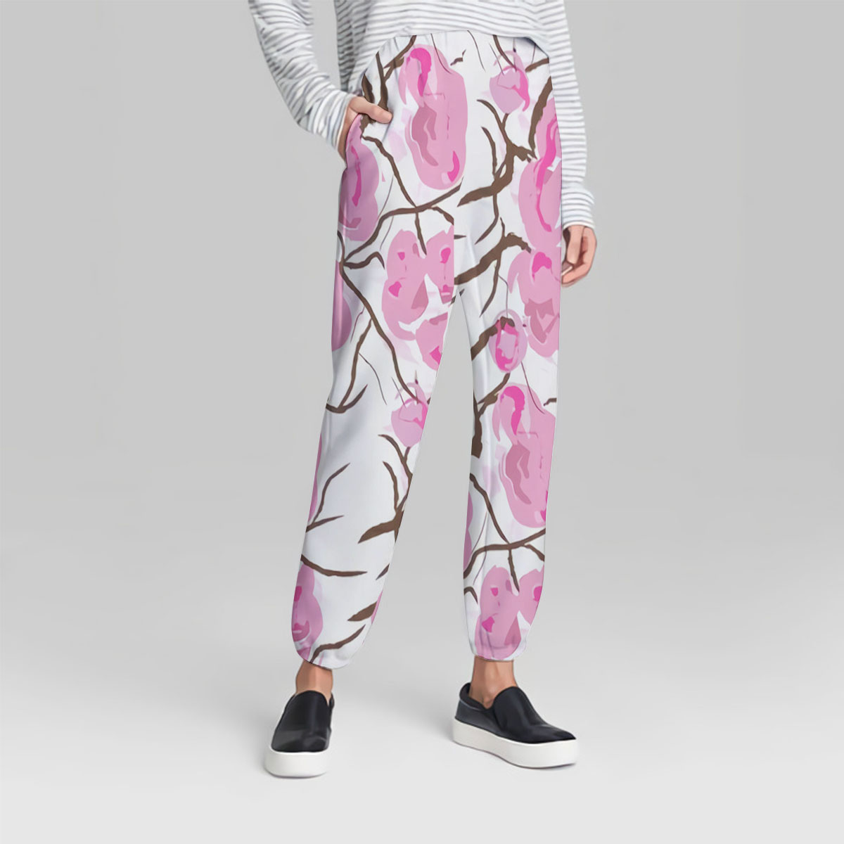 Abstract Cherry Blossom Sweatpant