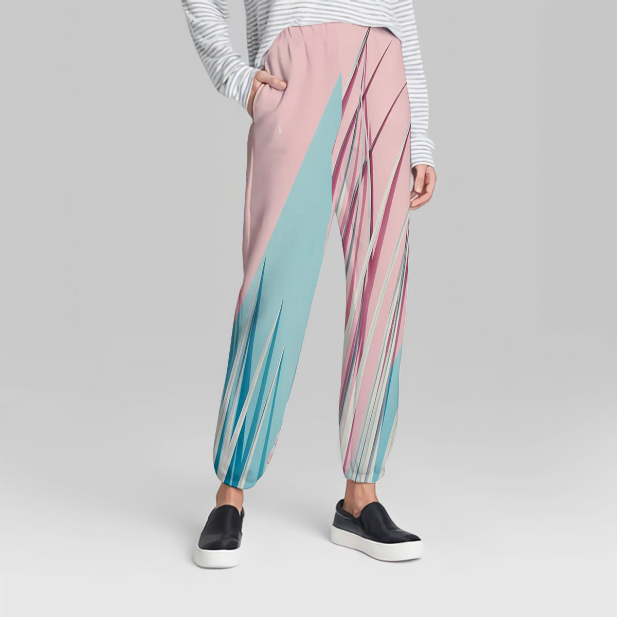 Abstract Flower Sweatpant