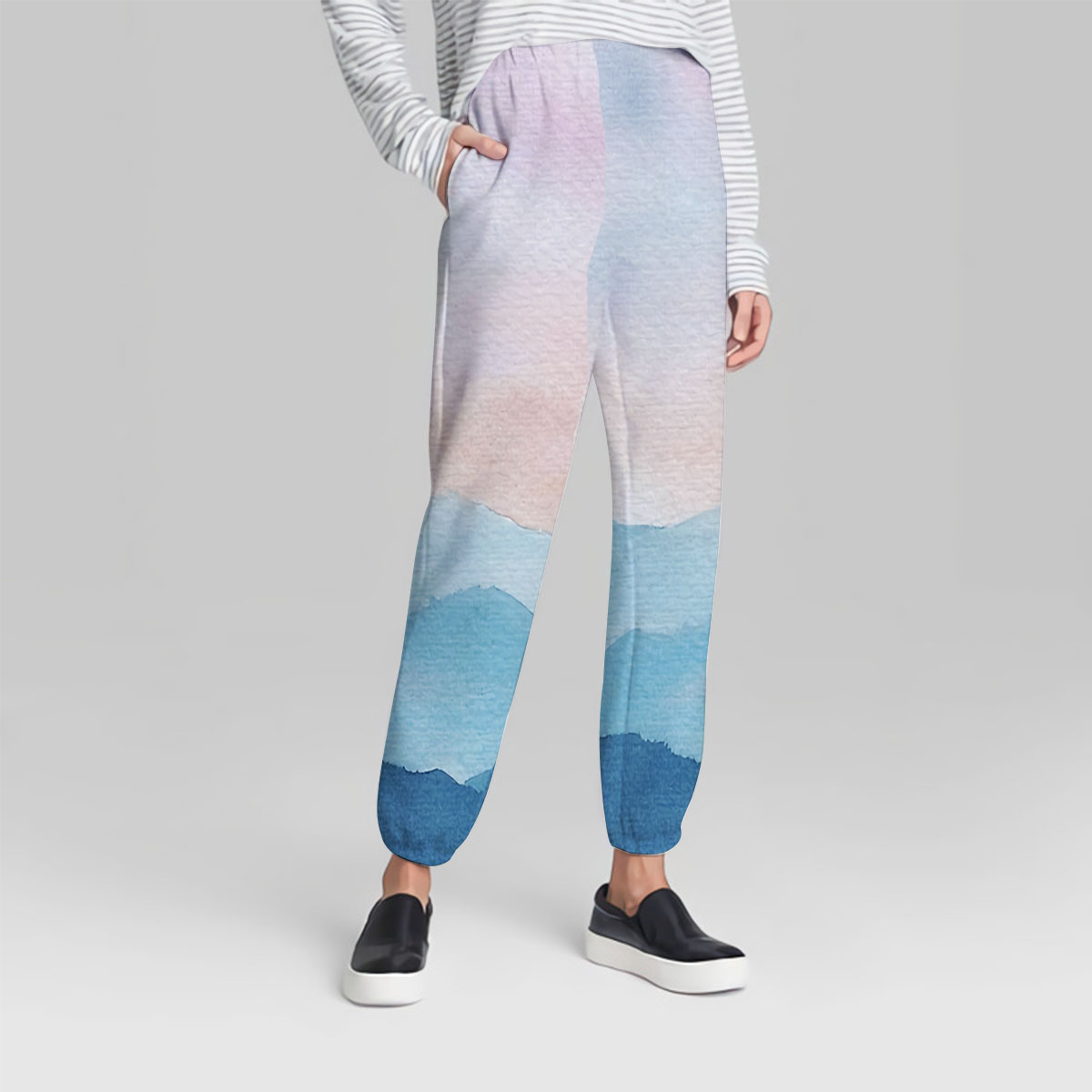 Abstract Mountain Sweatpant