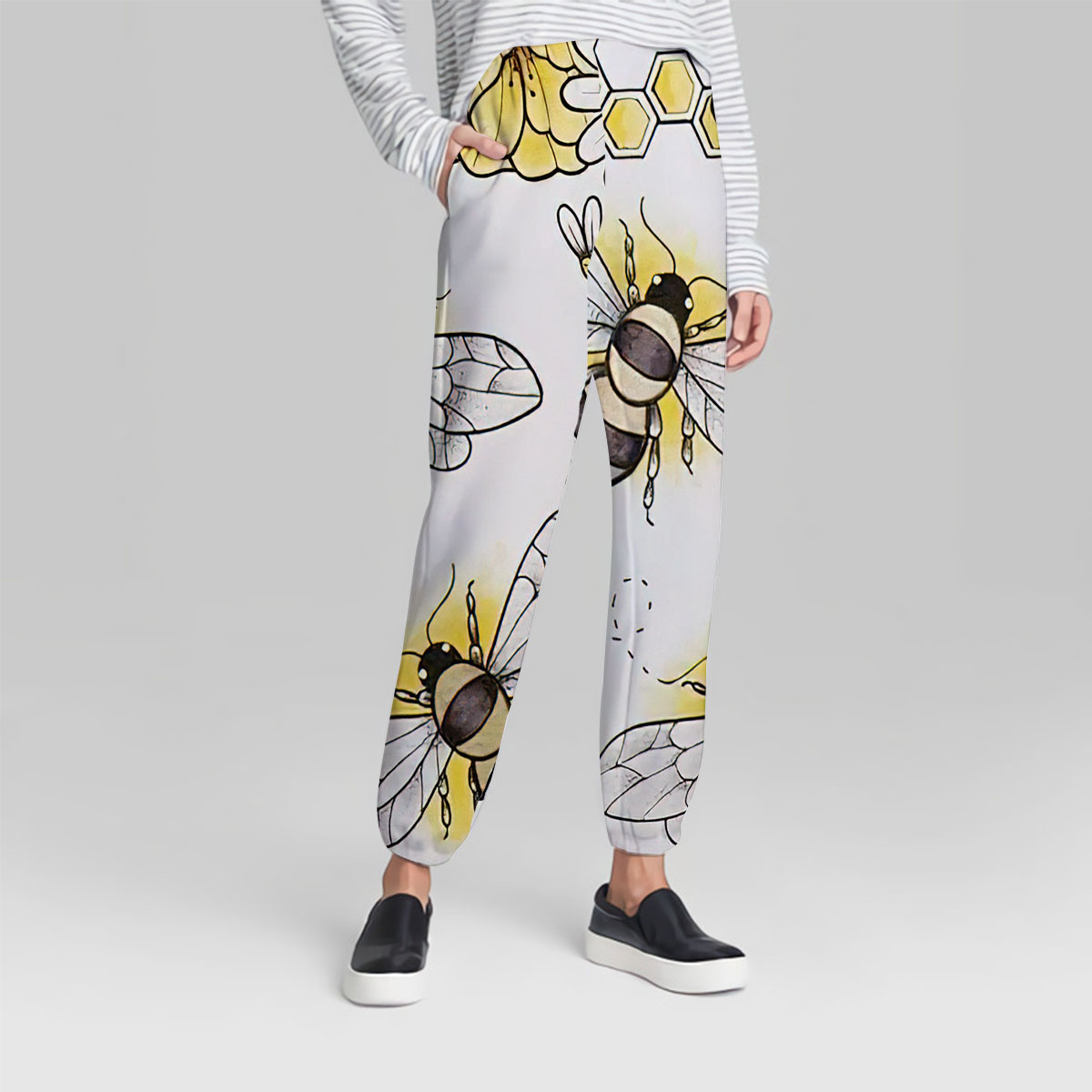 Bee With Flower Sweatpant