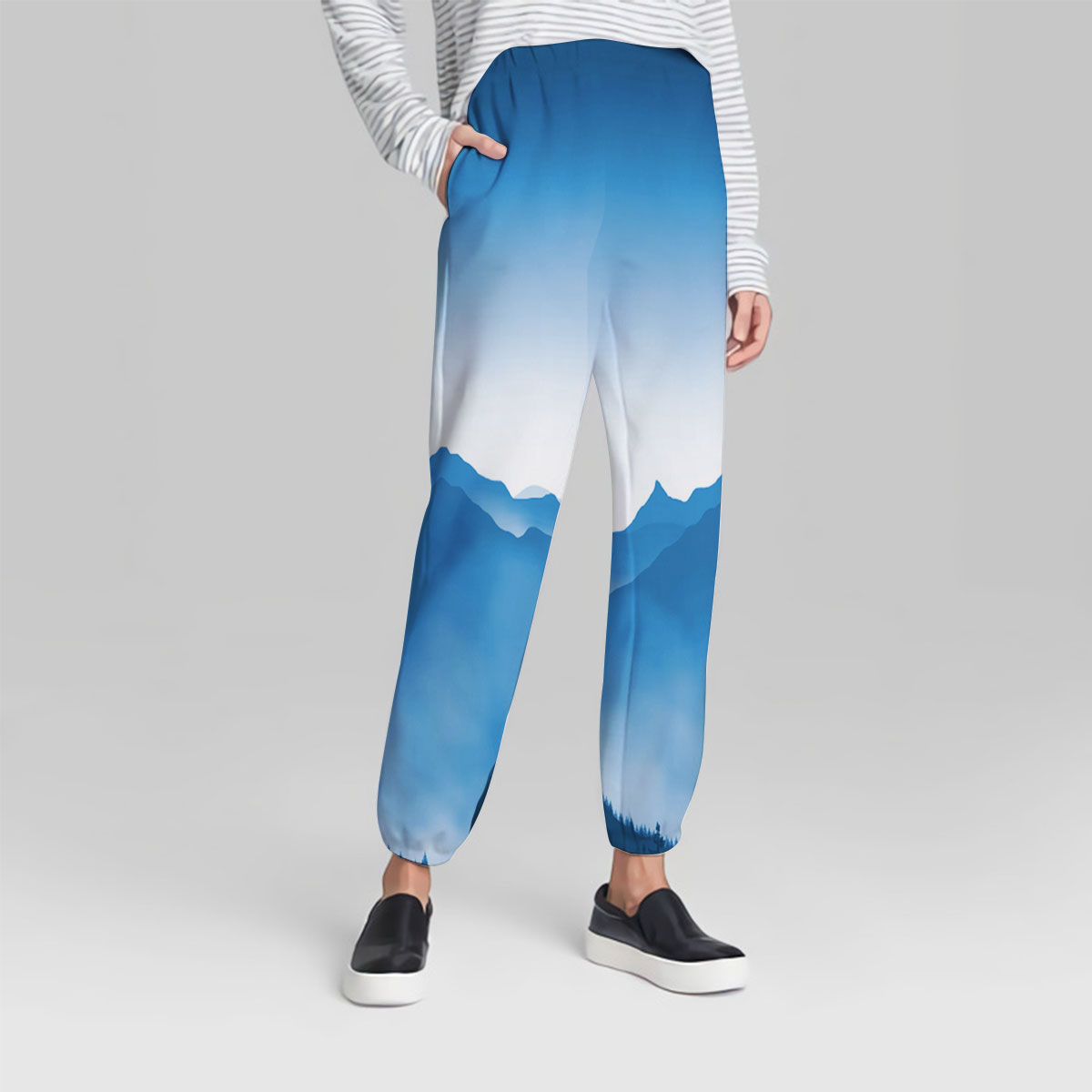Blue Forest Mountain Sweatpant