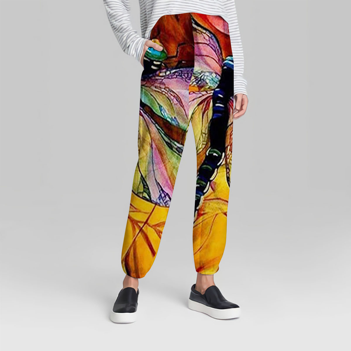The Sunset Dragonfly Sweatpant