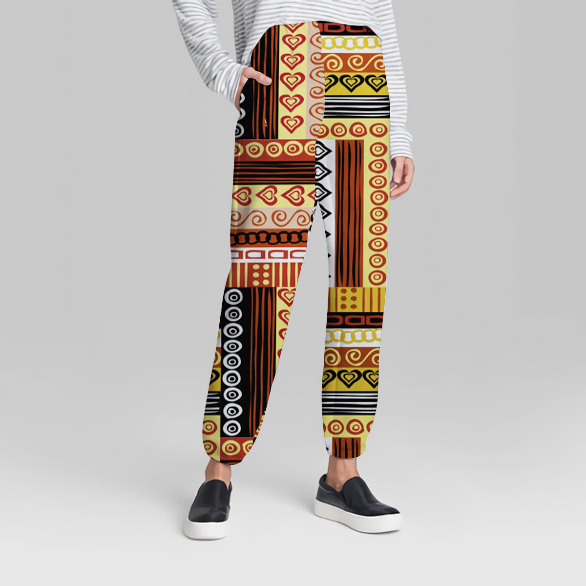 Traditional African Oriental Motifs Sweatpant